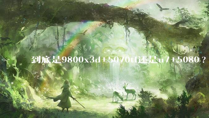 到底是9800x3d+5070ti还是u7+5080?